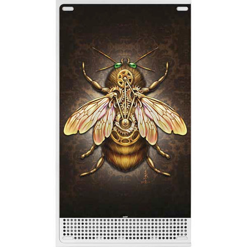 Steampunk Bee by Brigid Ashwood Xbox Series S Skins